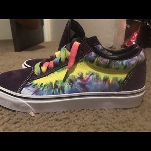 Tie Dye Women’s Shoes Size 9